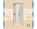 门业图片-PZ-503 白色新款实木拼装门图片